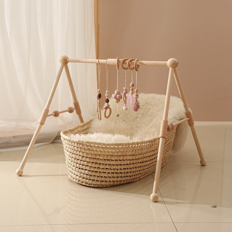 Baby Wooden Toys Play Gym Ordic Wood Nursery