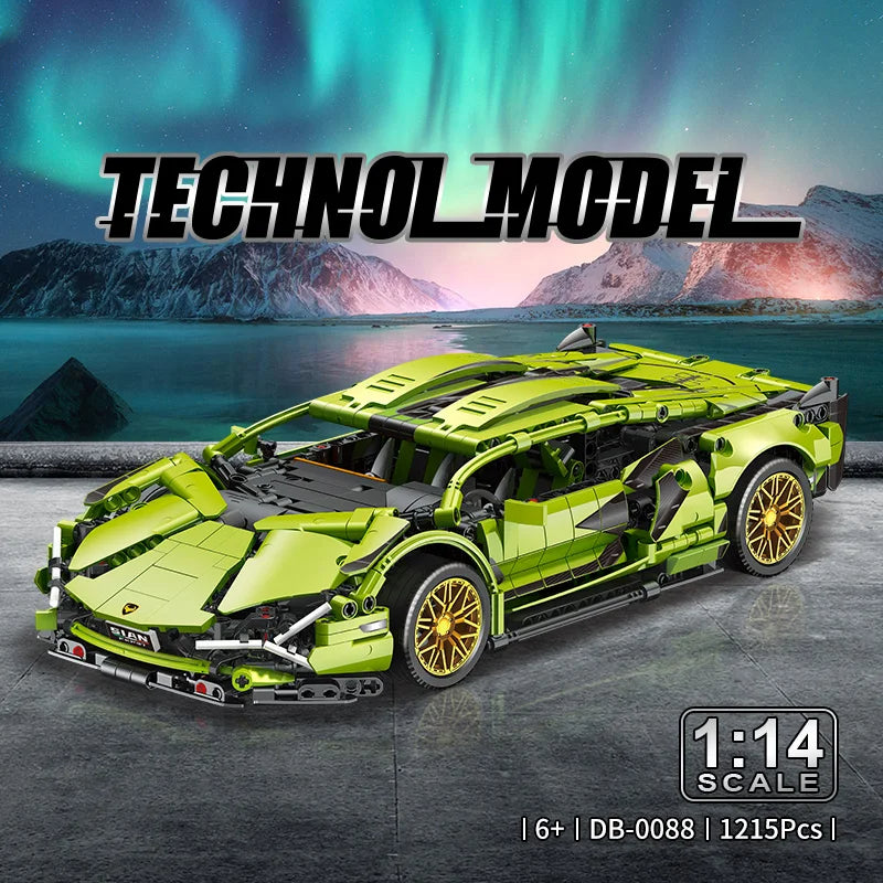 Technical Super Speed Sports Car Building