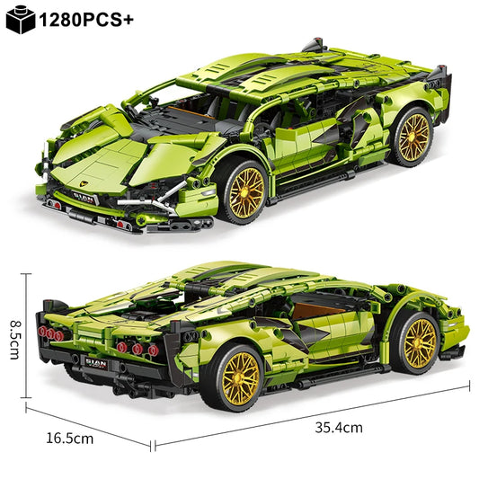 Technical Super Speed Sports Car Building